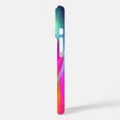 Rood Groen Sinaasappel Modern Abstract Kunstpatroo Case-Mate iPhone Case (Achterkant / Links)