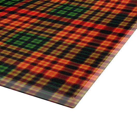 Rood groen snijvlak snijplank (Hoek)