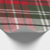 Rood groen steward plaveisel zoals cadeaupapier (Hoek)