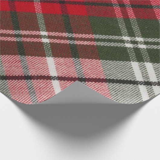 Rood groen steward plaveisel zoals cadeaupapier (Hoek)