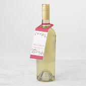 Rood Groen String Lights Kerstmis Vakantie Gift Flessenhanger (Schuin)