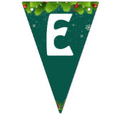 ROOD GROEN VROLIJK kerstfeest Vlaggetjes (Derde vlag)