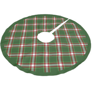 Rood Groen Wit Cool Houthakkers Schotse Plaid Patr Kerstboom Rok