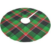 ROOD GROEN WIT KERSTPLAID PATROON KERSTBOOM ROK (Gekanteld)