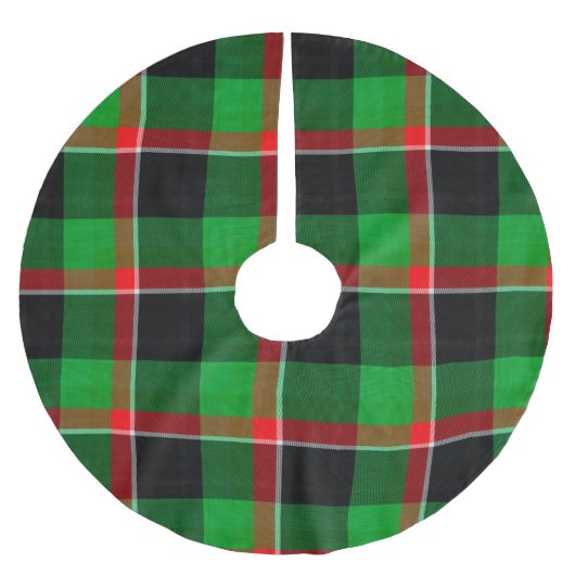 ROOD GROEN WIT KERSTPLAID PATROON KERSTBOOM ROK (Voorkant)