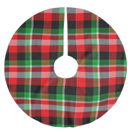 ROOD GROEN WIT KERSTPLAID PATROON KERSTBOOM ROK