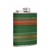 ROOD GROEN WIT KERSTSTREPEN HEUPFLES (Rechts)