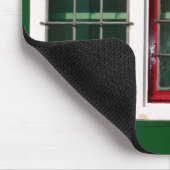 Rood Groen Wit Nederlands Venster Folklore Muismat (Hoek)