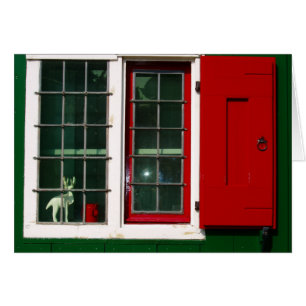rood groen wit Nederlands venster Foto