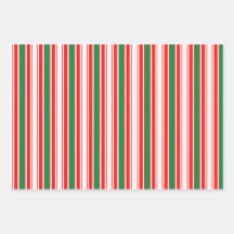 Rood Groen Wit Strepen en Gouden Sterren