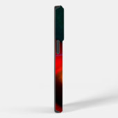 Rood Groen Yin Yang Modern Abstract Kunstpatroon # Case-Mate iPhone Case (Achterkant / Rechts)