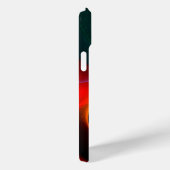 Rood Groen Yin Yang Modern Abstract Kunstpatroon # Case-Mate iPhone Case (Achterkant / Rechts)