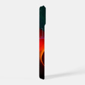 Rood Groen Yin Yang Modern Abstract Kunstpatroon # iPhone 15 Case (Rechterkant)