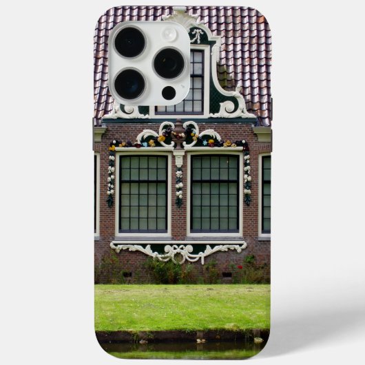 Rood Groen Zaan Windmolenmuseum Holland Case-Mate iPhone Case (Achterkant)