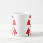 Rood-groene kerst koffiemok (Center)