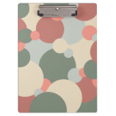 Rood-groene moleculen Klembord (Voorkant)