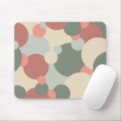 Rood-groene Moleculen Muismatten (Met muis)