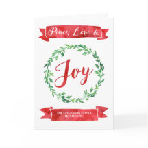 Rood Groene Waterverf Krans Kerst Nieuw Adres