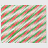Rood groenstrippeerpapier cadeaupapier (Vlak)