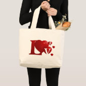 Rood Grote Tote Bag (Voorkant (product))