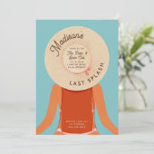 Rood Haar Meisjes Weekend Bachelorette Zwembad Par Kaart (Staand voorkant)