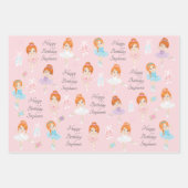 Rood hair Ballerina — Papieren pakbladen Inpakpapier Vel (Voorkant 2)