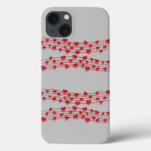 Rood hart Case-Mate iPhone case