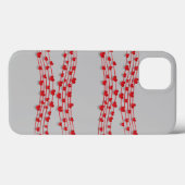 Rood hart Case-Mate iPhone case (Achterkant (horizontaal))