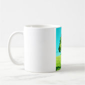 Rood hart en paard koffiemok (Links)