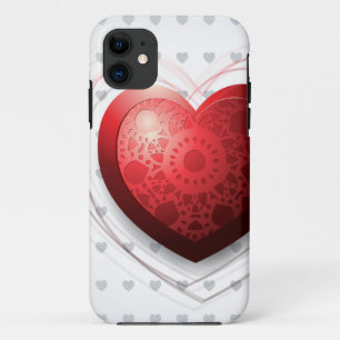 Rood hart, iPhone-draagtas Case-Mate iPhone Case