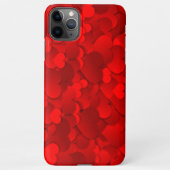 Rood hart iPhone hoesje (Achterkant)