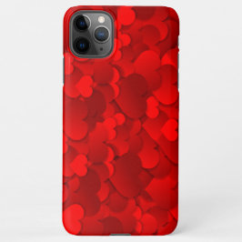 Rood hart iPhone 11Pro max hoesje