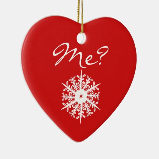 Rood hart kerstcadeautje Decoratie voorstel (Rechts)