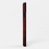 Rood Hart met Gouden Vleugels Case-Mate iPhone Case (Achterkant/rechts)