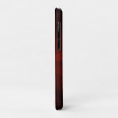Rood Hart met Gouden Vleugels Case-Mate iPhone Case (Achterkant/links)