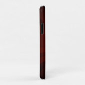 Rood Hart met Gouden Vleugels Case-Mate iPhone Case (Achterkant/rechts)