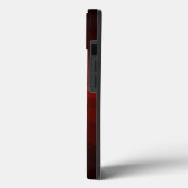 Rood hart met gouden vleugels Case-Mate iPhone case (Achterkant / Links)