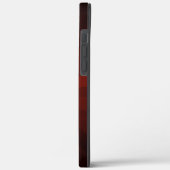 Rood Hart met Gouden Vleugels Case-Mate iPhone Case (Achterkant / Links)