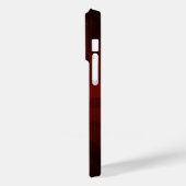 Rood Hart met Gouden Vleugels Case-Mate iPhone Case (Achterkant / Links)