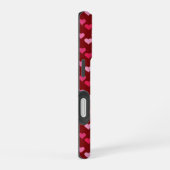 Rood hart naadloos iPhone 16 hoesje (Rechterkant)