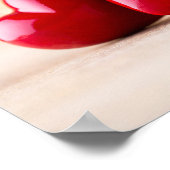 Rood hart. poster (Hoek)