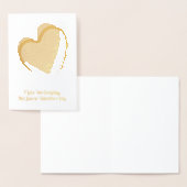 Rood hart, Valentijn Folie Kaarten (Display)