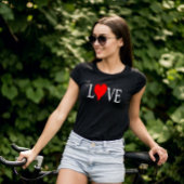 Rood Hart voor Liefde T-shirt