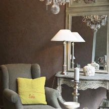 Rood hartgeel patroon