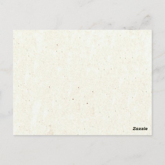 Rood hartleder briefkaart (Achterkant)