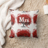 Rood hartleder kussen (Deken)