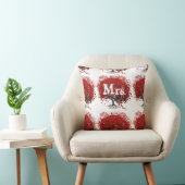 Rood hartleder kussen (Stoel)