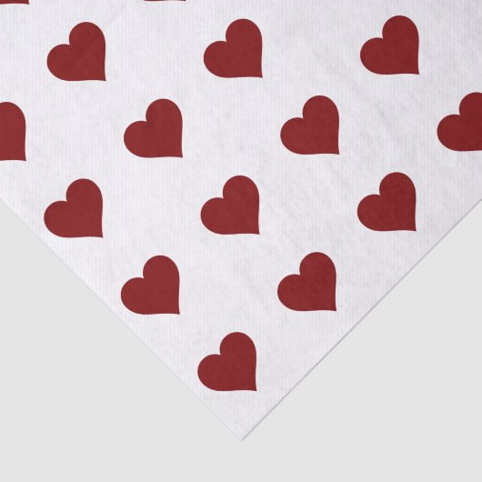 ROOD HARTWEEFSEL PAPIER (Detail)