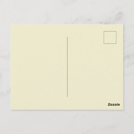 Rood Hawaiiaans Japans Kimono:  Bloemen Briefkaart (Achterkant)