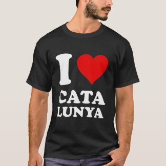 Rood He Ik Hou Van Catalunya T-shirt